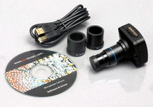 AmScope Digital Trinocular Microscope 40X-1600X with Camera and Software