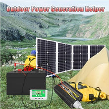 Heavy-Duty Solar Kit 10000W Inverter with 50A Controller - Waterproof Design for RV/Boats/Campers(100W)