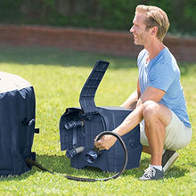 Intex PureSpa Plus Portable Bubble Jet Spa Blue with Headrests & Accessories