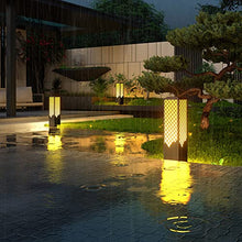 KADELONG IP55 Outdoor Lawn Lights Modern LED Waterproof Yard Lamps Chinese Garden Villa External Path Lights Landscape Deck Porch Porch Patio Floor Mount Lighting Fixture,Chandelier Lighting, jq-842