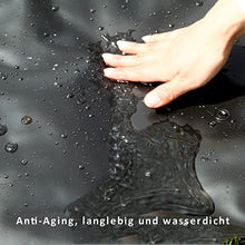EDGUN 0.2mm Pond Liner for Garden, Black HDPE Small Fish Pond Liners,Rubber Pond Tarp Easy Cutting Underlayment, for Fountains, Water Garden Pond Liners Seals (Size : 8X 12 m)