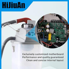 HiJiuAn 30L Automatic Fabric Thread Trimming Machine, 450W Smart Single-Head Brushless Thread Trimmer, Speed 28000/min, with Storage Bucket, Real-time Temp/Speed Display, for Garment Factory