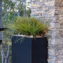 Modern COR-TEN Steel Rectangle Planter Box (32-in L x 14-in W x 30-in T)