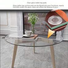 Pealihuy Round Glass Table Top, Round Tempered Glass Top for Patio Table, Beveled Glass Table Top, 40cm 50cm 80cm 90cm, for Coffee Table, Dining Table, Smooth Plate Glass(100cm(40 in))