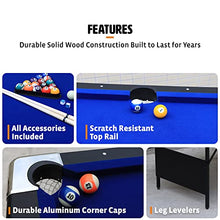 EastPoint Sports Easy Setup Folding Billiard Table Black