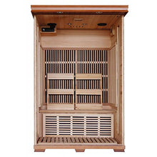 Blue Wave 2 Person Cedar Carbon Infrared Sauna Yukon