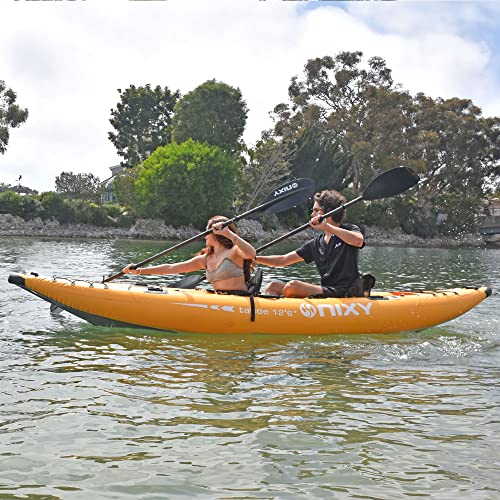 NIXY Tahoe Inflatable Kayak Yellow
