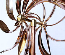 Stanwood Wind Sculpture Large Kinetic Copper Dual Spinner Jumbo Version Copper