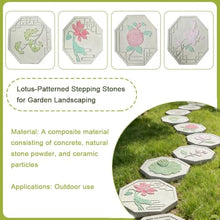 Lawn And Garden Stepping Stones, Decorative Garden Stones, Garden Stepping Stones, Suitable For Patios, Decks, Gardens, Or Walkways, Footprint-shaped Stepping Stones For Home Decor(Multi-colored-D)