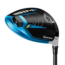 TaylorMade SIM 2 Driver Mens Left Hand Graphite Regular 10.5 Degree Tensei AV Raw Black/Light Grey