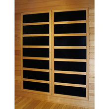 Blue Wave HeatWave Coronado SA2409 2 Person Sauna with Carbon Heaters and Chromotherapy System