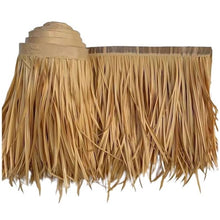 MXJCKSOQ Tiki Bar Umbrella Cover - Synthetic Flame Retardant Palm Thatch Natural Look Decoration for Garden Gazebo Patio - Size: 0.5x8m/1.6x26ft,Giallo-0.5x6m