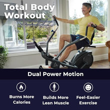 Teeter FreeStep Recumbent Cross Trainer and Elliptical (LT3) Black