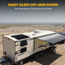 Go Power Overlander Black 200W 12V Solar Panel Charging Kit