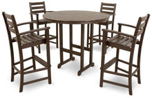 TREX Outdoor Furniture TXS119-1-VL Monterey Bay 5-Piece Bar Set Vintage Lantern