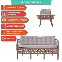 Angora Maestro Rattan Outdoor Furniture Set Brown