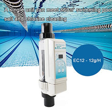 MECCTP Saltwater Chlorinator, Automatic Cleaning Water Pool Chlorinator
