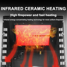 Professional 800℃ Constant Temperature Steak Oven Grill, Commercial Multi-Layer Steak Oven for Pizza, Salmon, Fruits and Vegetables(NPJ003G)