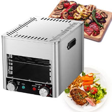 1450°F Indoor Grill Tabletop Broiler, Portable Steak Cooker, Stainless Steel Outdoor BBQ Machine for Steak, Burgers, and Pizza,A-220V