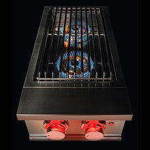 TrueFlame Built-in Stainless Steel Double Side Burner - TFSB2L