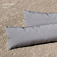 Aqua Chairs Aqua Outdoors in-Pool DEEP Ledge Chaise Set with Headrest Pillows and Table White Granite