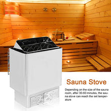 JYXYXSCP Home Sauna,3.6kw Sauna Oven 220v Spa Saunaset Stainless Steel Drying Steam Bath Sauna Stove Stove with External Control Temperature 32-210 ℉