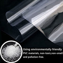 QINGLUAN Heavy Transparent Waterproof Tarpaulin - 22Mil Garden Rainproof Clear Poly Tarp Plant Cover Insulation Shed Cloth with Grommets for Covering Garden Plant Camping Supplies,7.3x11m/24x36ft
