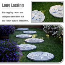 Elitix Stepping Stone Ourdoor Step Walkway Stones 1 Pcs 6pcs, Resin Stepping Stone Kit with Tree Pattern, Rustic Paving Stones for Backyard Flooring, Decorative Stones(Color:6 pcs)