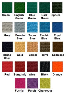 Simonis Burgundy Billiard Cloth 8 Foot Cut