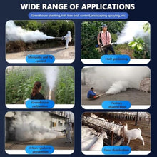 Pulse Jet Thermal Fogger, Handheld 15L Portable Thermal Fogger Machine Unit, for Warehouses and Farms(B)