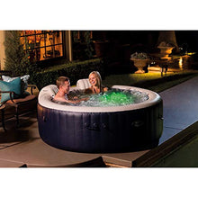 Intex PureSpa Plus Portable Inflatable Hot Tub Navy Blue