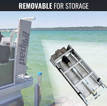 LilliPad Diving Board for Boat and Dock - Includes Board, Surface Mount, and Upgraded Textured Foam Surface (Silver Anodized Cool Gray/Dark Gray)