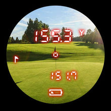 TGW Pro OLED Display Laser Golf Rangefinder with Slope & Pin Validation Black