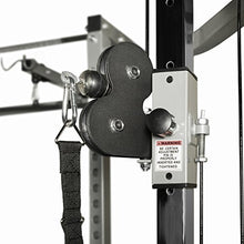 Valor Fitness Heavy Duty Power Rack - Squat Rack - Chrome Pull Up Bar and Power Cage Black