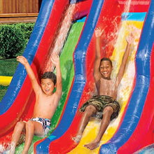 BANZAI Hydro Blast Inflatable Water Park for Kids Multicolor