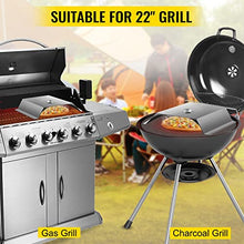 UHRLGHS 13 Inch Pizza Oven Kit Stainless Steel Including Pizza Chamber Easy to Operate Outdoor Gardens Terraces Home Use,