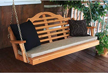 A & L Furniture Co. Western Red Cedar 4' Marlboro Swing - Ships Free in 5-7 Business Days