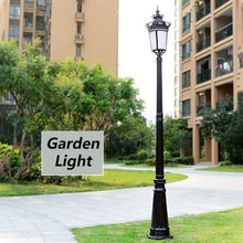 iumLeap 118.11In Garden Pillar Post Light Outdoor Lamp Post Light Aexterior Path Pillar Lamp Mains Powered Street Light Bollard Path Lamp Ip65 Waterproof Pole Light Lighting