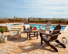 Polywood Classic Adirondack 5-Piece Conversation Set Teak
