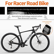 SAVADECK Carbon Gravel Road Bike Shimano GRX400 20-Speed White 54cm