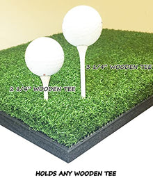 PREMIUM PRO TURF Commercial Golf Practice Mat 5'x5' Ultra Heavy Duty