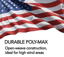 Eder Flag – Poly-Max Outdoor U.S. Flag - Proudly Made in The USA - Extremely Durable - Reinforced Fly Stitching - Heavy-Duty Duck Cloth Headers - Quality Craftsmanship (10x19 Foot)