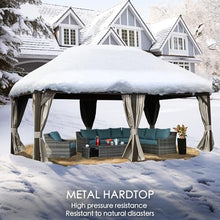 Kozyard Alexander 12' x 20' Hardtop Gazebo Gray