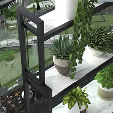 Metal Plant Stand French 2 Tier Flower Pot Holder Large Capacity Plant Shelf Indoor Outdoor Heavy Duty Plant Display Rack Abrasion And Scratch Resistant Flower Pot Stand For Patio Garden Corner