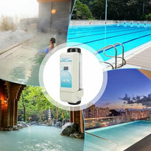 Electronic Salt Chlorine Generator - Produces 8-20g Chlorine/Hour, Water Level & Temperature Protection, Easy 15-Minute Installation