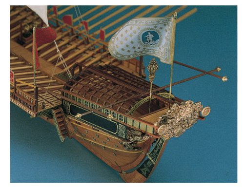 Corel S.R.L 17th Century Galley Modeling Kit Reale De France