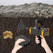 Professional Metal Detector, Higher Accuracy Gold Detector with LCD Display and Usage Time: 3-8 Hours, Search Range: 990 Meters & Detection Depth: 1-15 Meters for Gold Silver Copper Diamond