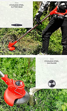 ELD High Performance Lithium Battery Lawn Mower Wireless Lawn Mower Electric Lawn Mower 12 V / 3000 mh