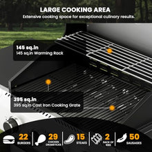 Electactic G41 Gas Grill,4-Burner Gas BBQ Grill with Side Burner, Porcelain-Enameled Grills, 42,000 BTU Stainless Steel Propane Grill for Outdoor Cooking and Patio Barbecues