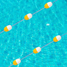 Swimming Pool Safety Rope with Stainless Steel Hooks,Heavy-Duty Lane Division Markers with Floating Buoys Safety Float Line Section Off Hazardous Areas, Dividing Lanes, Caution Help,43ft/13.1m